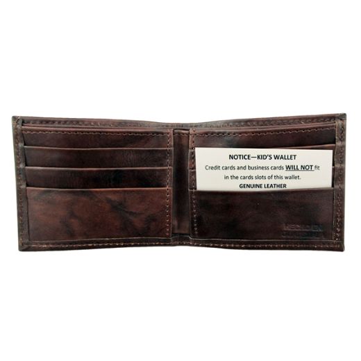 Picture of kids' leather wallet