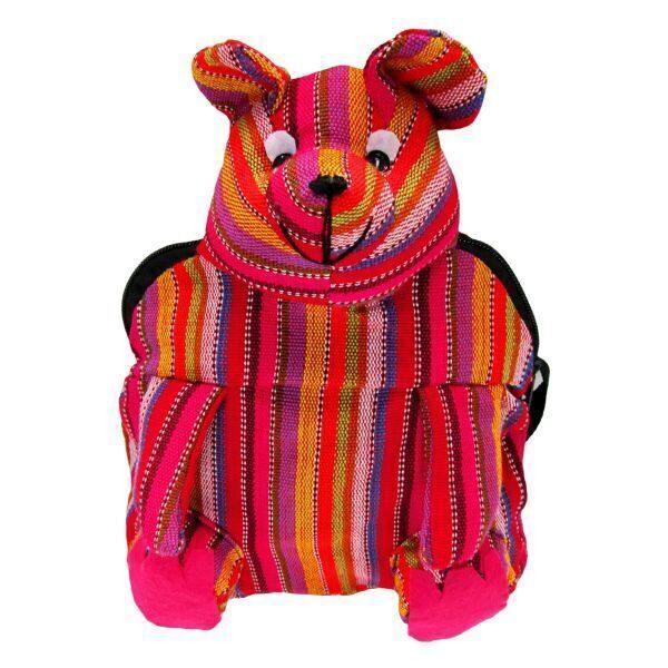 Picture of striped animal backpack