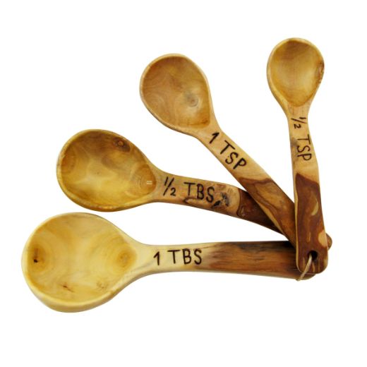 Picture of wooden measuring spoons