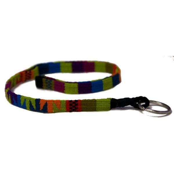 Picture of woven cotton lanyard