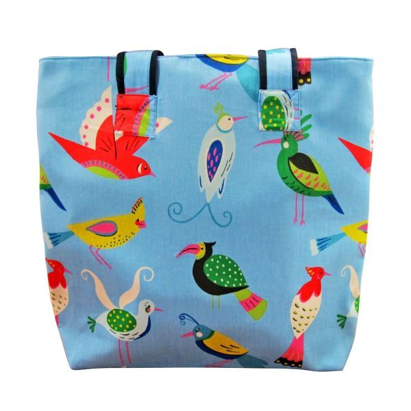 Picture of the early bird cotton tote