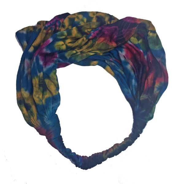 Picture of thai headwrap - tie dye