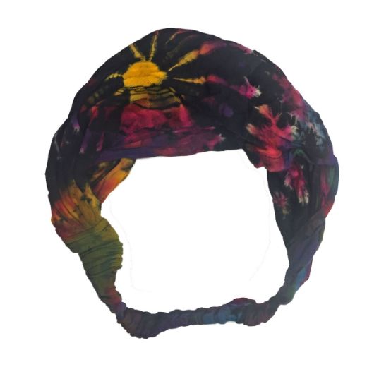 Picture of thai headwrap - tie dye