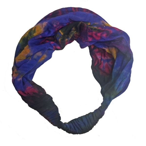 Picture of thai headwrap - tie dye