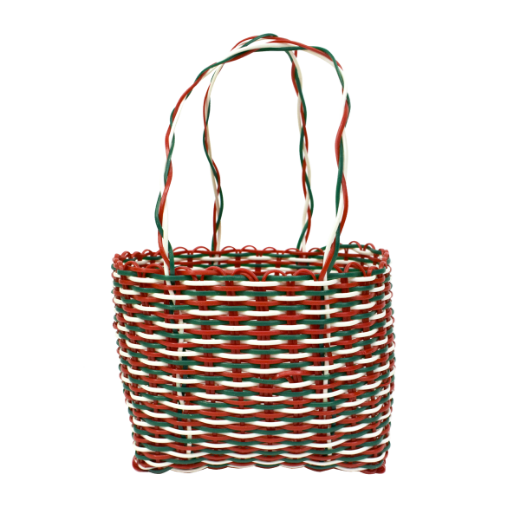 Picture of woven plastic gadget basket