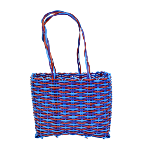 Picture of woven plastic gadget basket