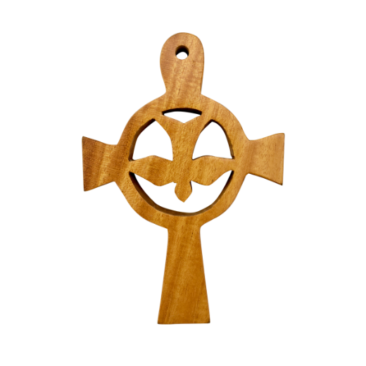 Picture of wooden cross - small