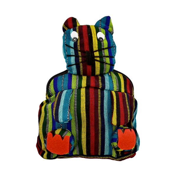 Picture of striped animal backpack