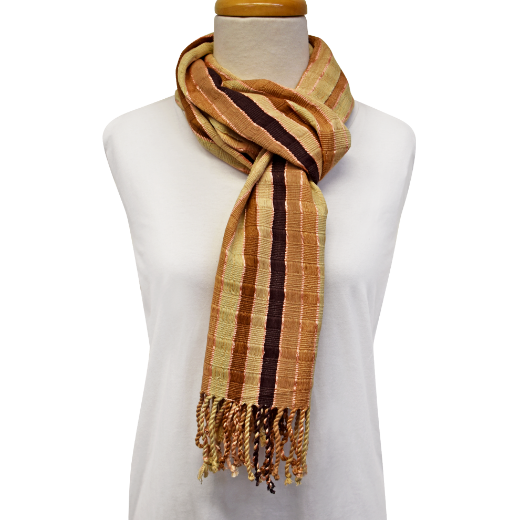 Picture of natural dye scarf