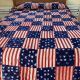 Picture of stars and stripes fabric