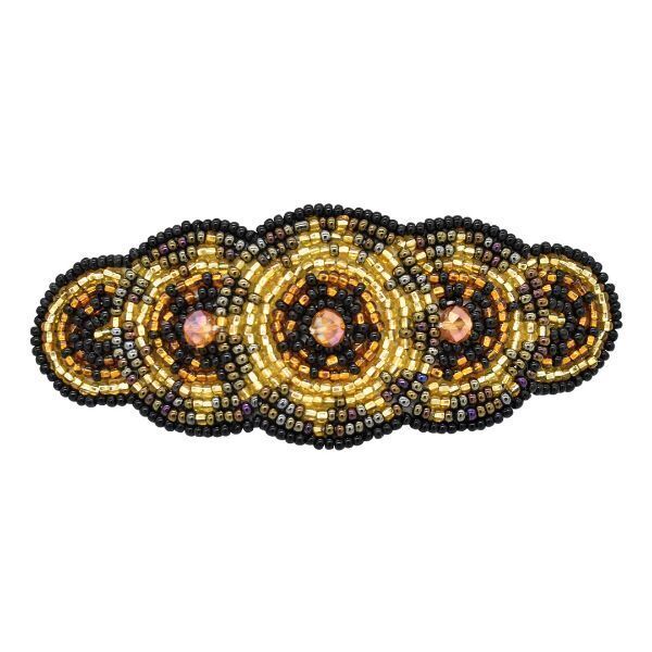 Picture of beaded star barrette