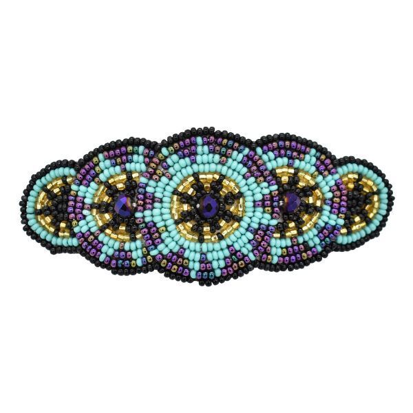 Picture of beaded star barrette