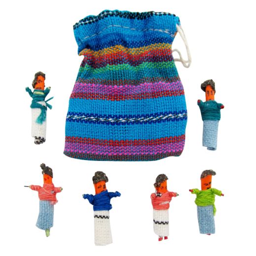 Picture of worry dolls - matchstick size
