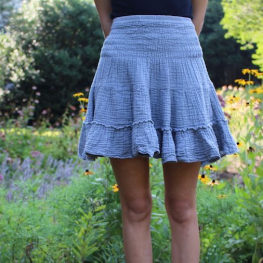 Picture of gauzy dance skirt