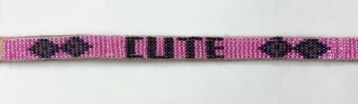 Picture of beaded dog collar - small