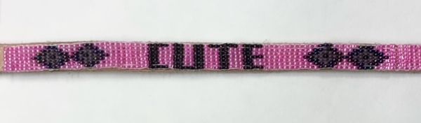 Picture of beaded dog collar - small