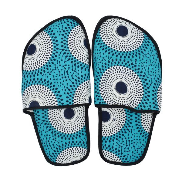 Picture of amari african wax print slippers