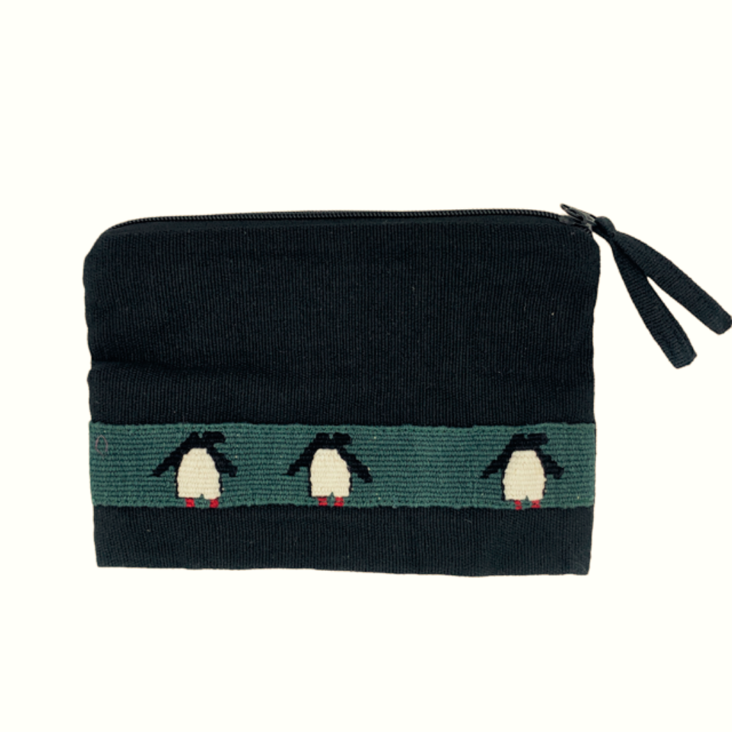 Picture of cotton penguin pouch