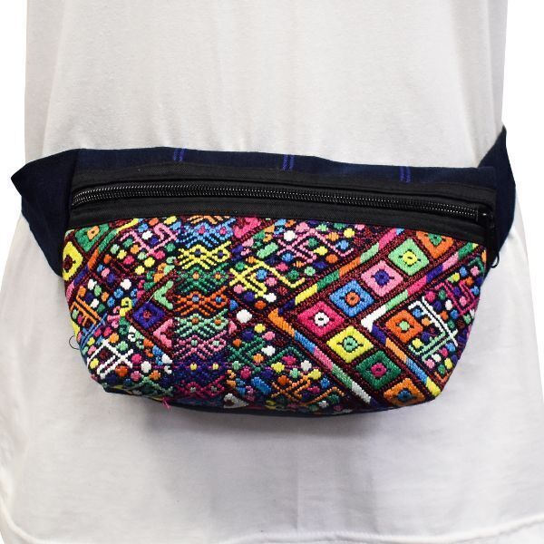 Picture of huipil fanny pack