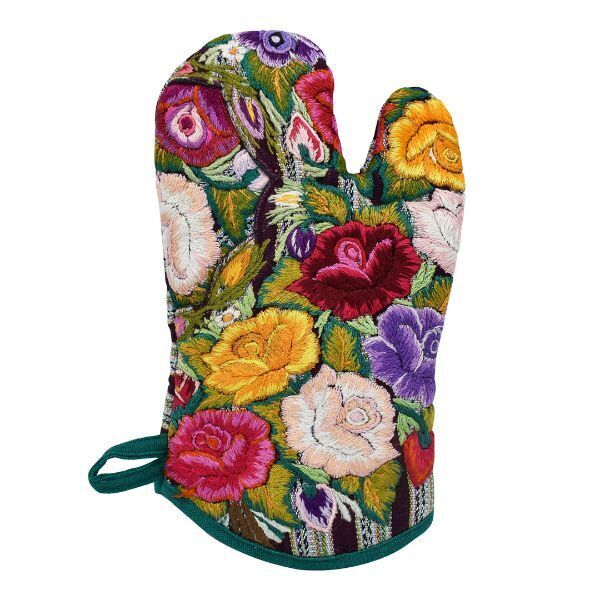 Picture of huipil oven mitt