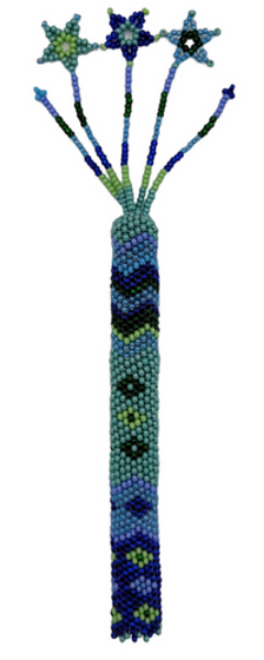 Picture of beaded pen and pencil cover