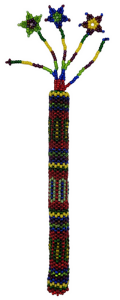 Picture of beaded pen and pencil cover