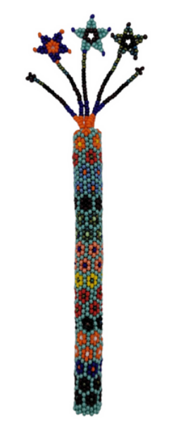 Picture of beaded pen and pencil cover