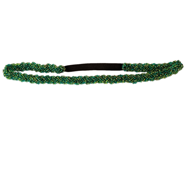 Picture of braided beaded headband