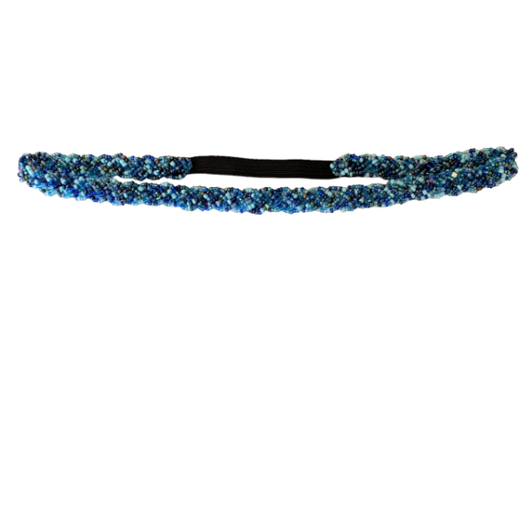 Picture of braided beaded headband