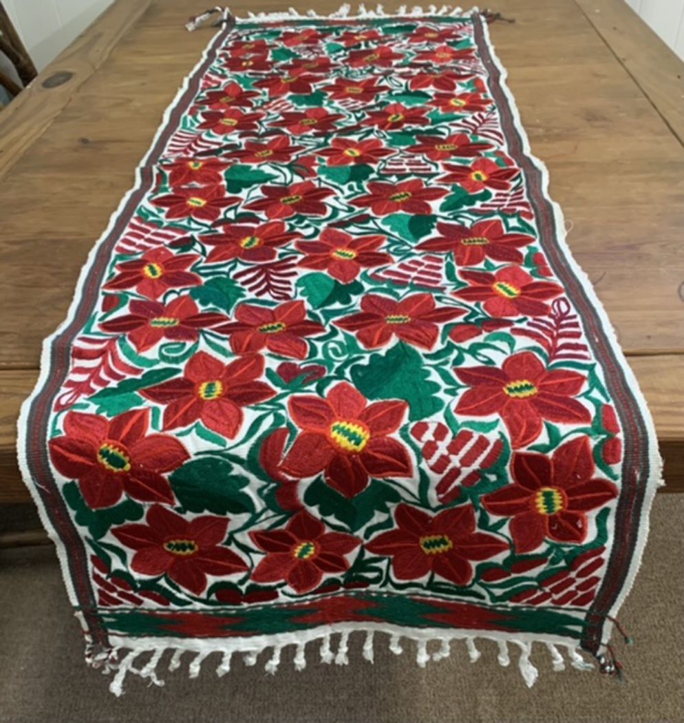 Picture of holiday table runner