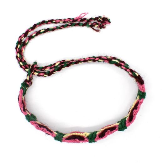 Picture of woven butterfly friendship bracelet bundle