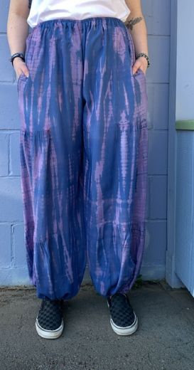 Picture of maggie tie dye harem pants