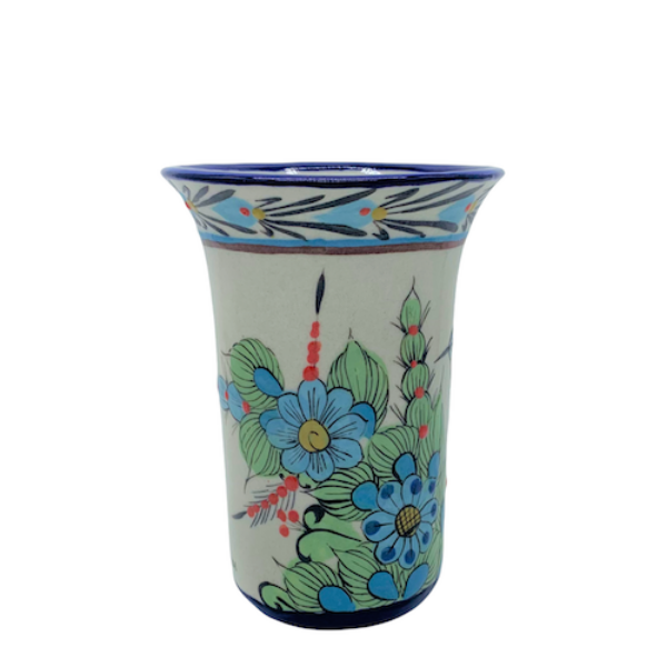 Picture of hummingbird ceramic vase