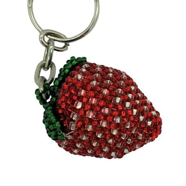 Picture of beaded keychain