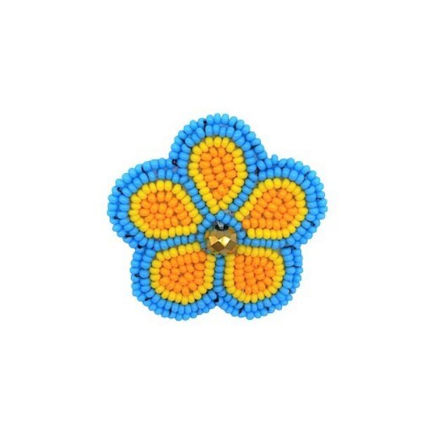 Picture of beaded blossom pin