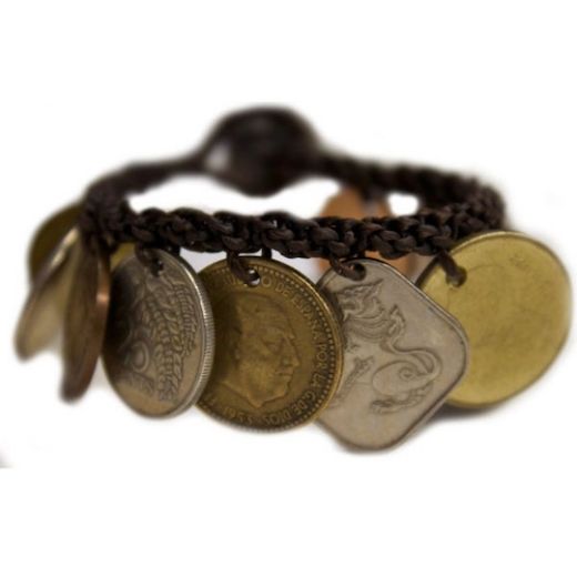 Picture of cha ching coin bracelet