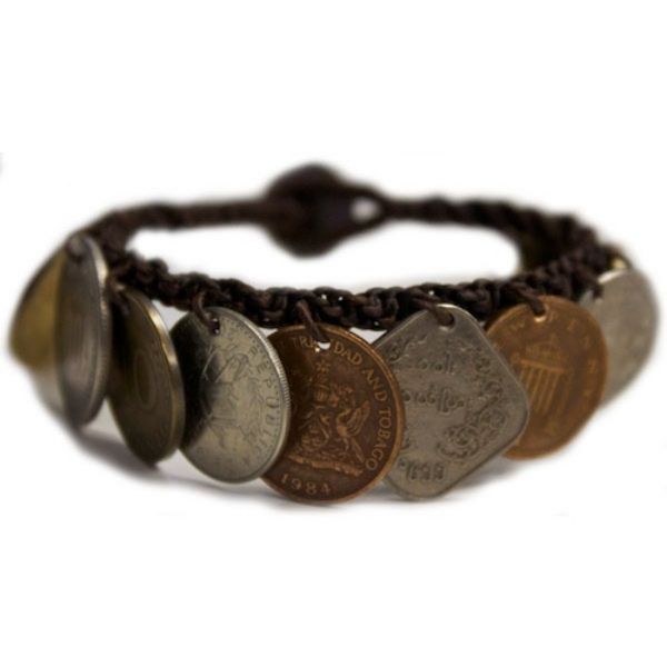 Picture of cha ching coin bracelet