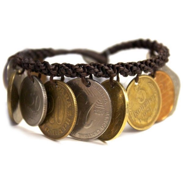 Picture of cha ching coin bracelet