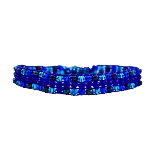 Picture of crystal beaded magnet bracelet