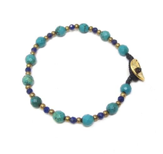 Picture of faceted stone bracelet