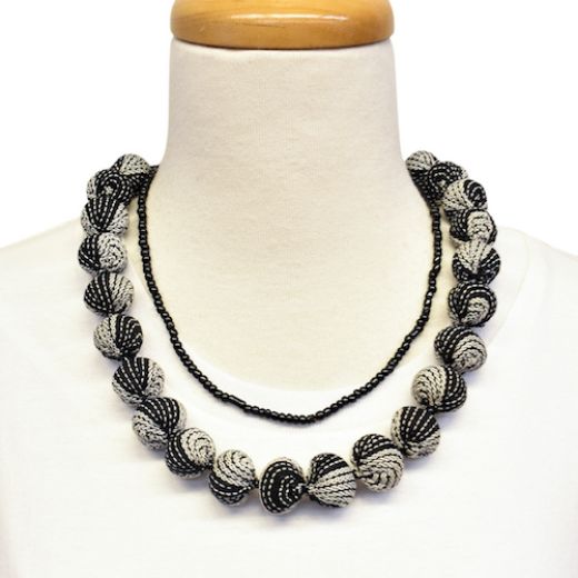 Picture of globetrotter beaded necklace