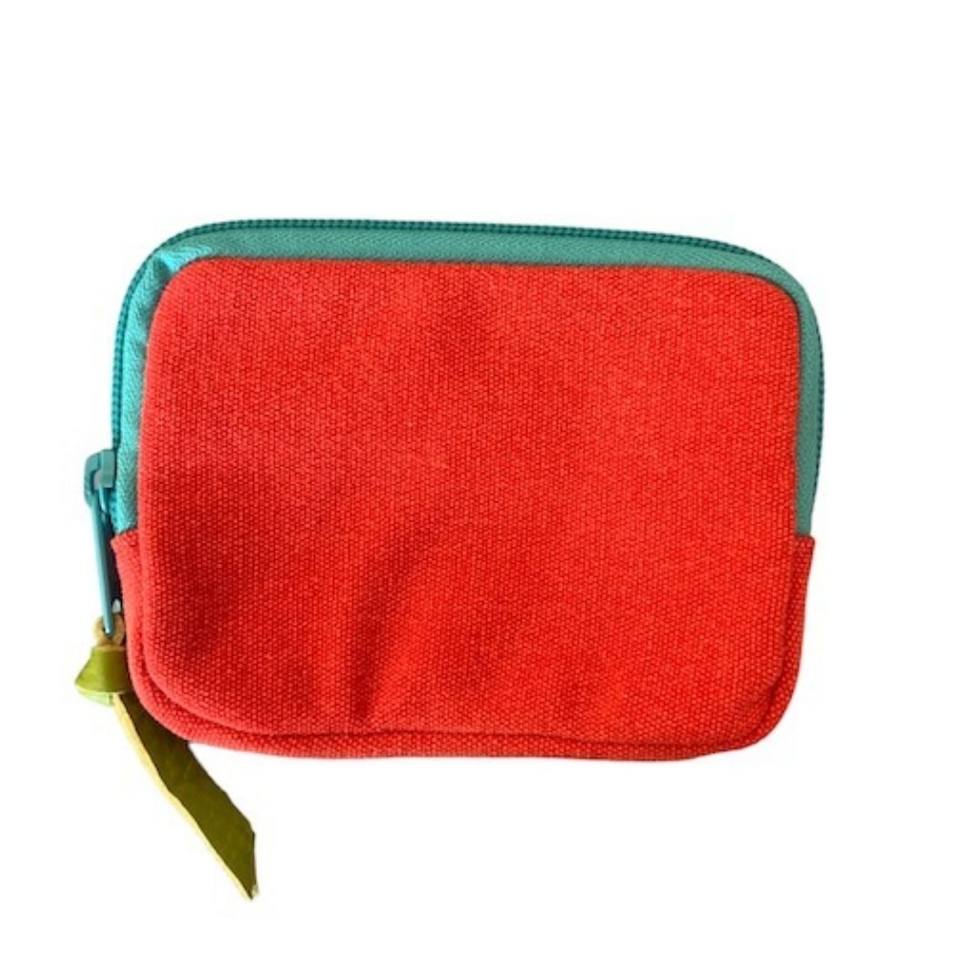 Picture of tricolor cotton wallet