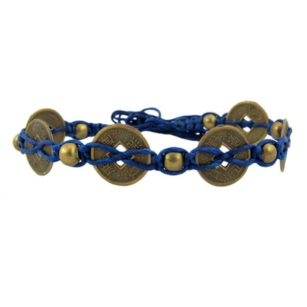 Picture of iching coin bracelet