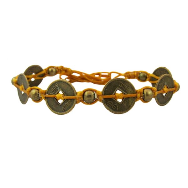 Picture of iching coin bracelet