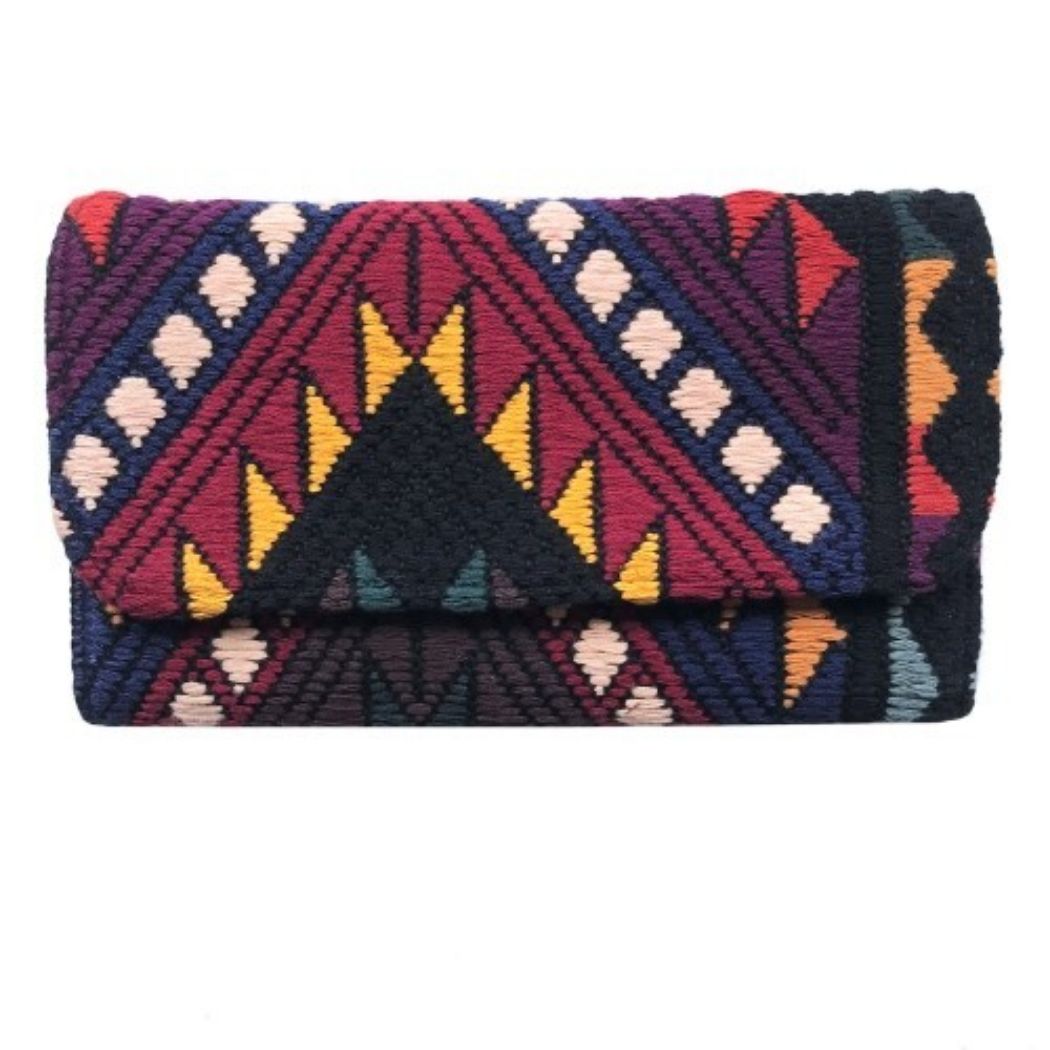 Picture of volcano woven cotton wallet