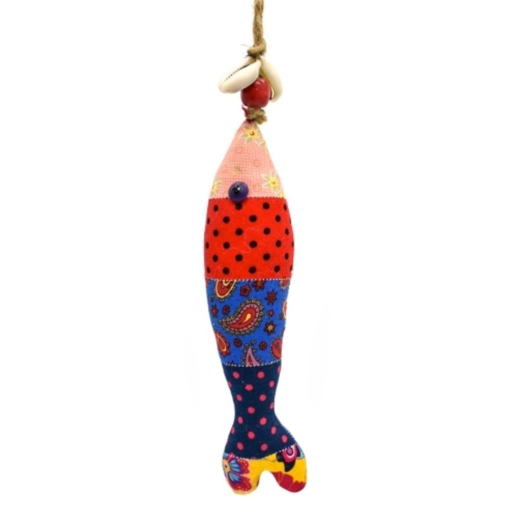 Picture of patchwork sardine decoration