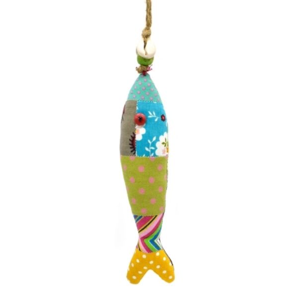 Picture of patchwork sardine decoration