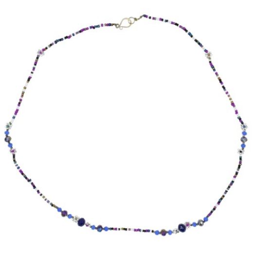 Picture of beaded floret necklace