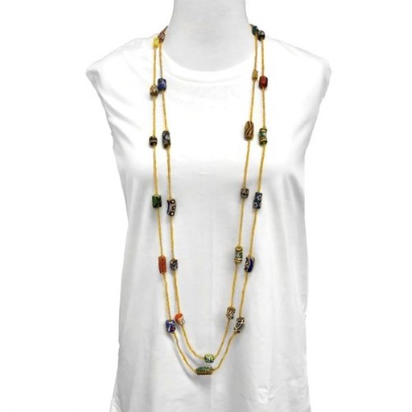 Picture of mali double necklace