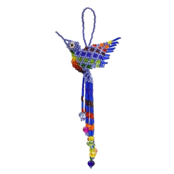 Picture of beaded crystal bird ornament